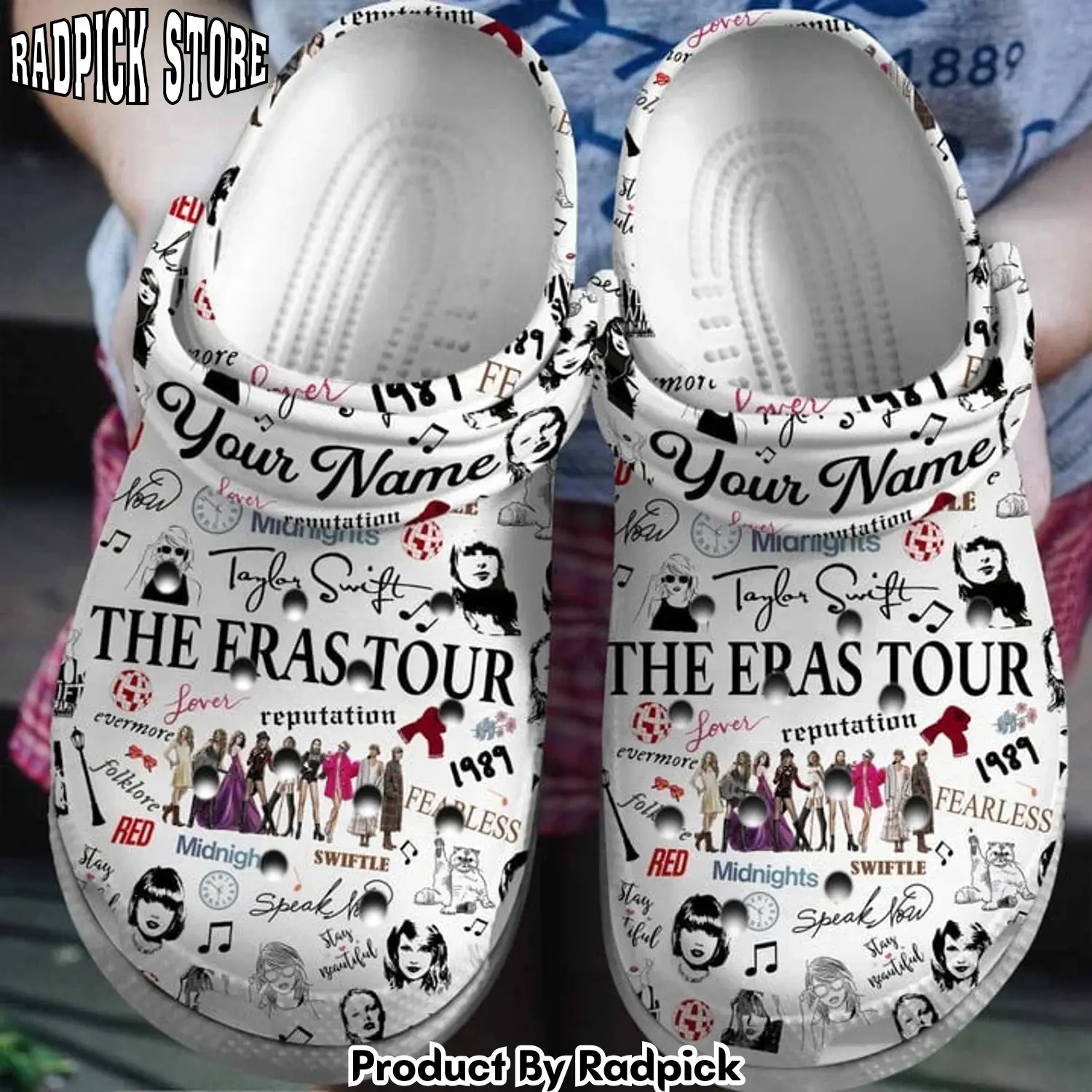 Radpick taylor swift clogs crocss shoes crocband comfortable for men women 1 rp652971